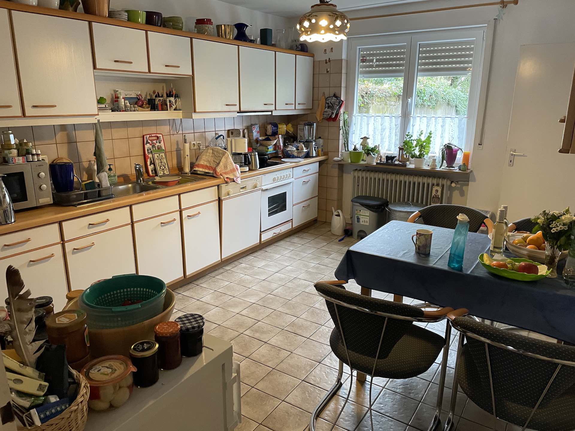 A very cozy kitchen in Germany.